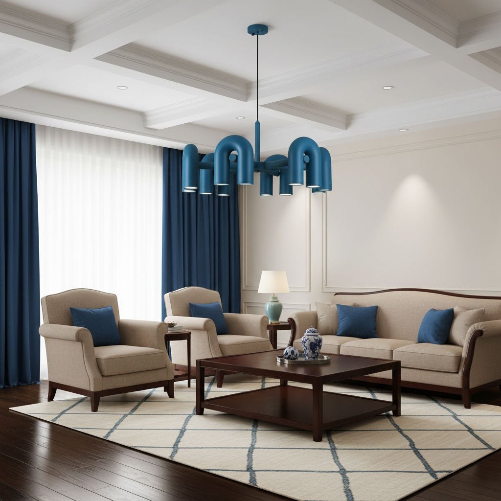 Cirkus Chandelier — Adjustable U-Shape Lighting Modules