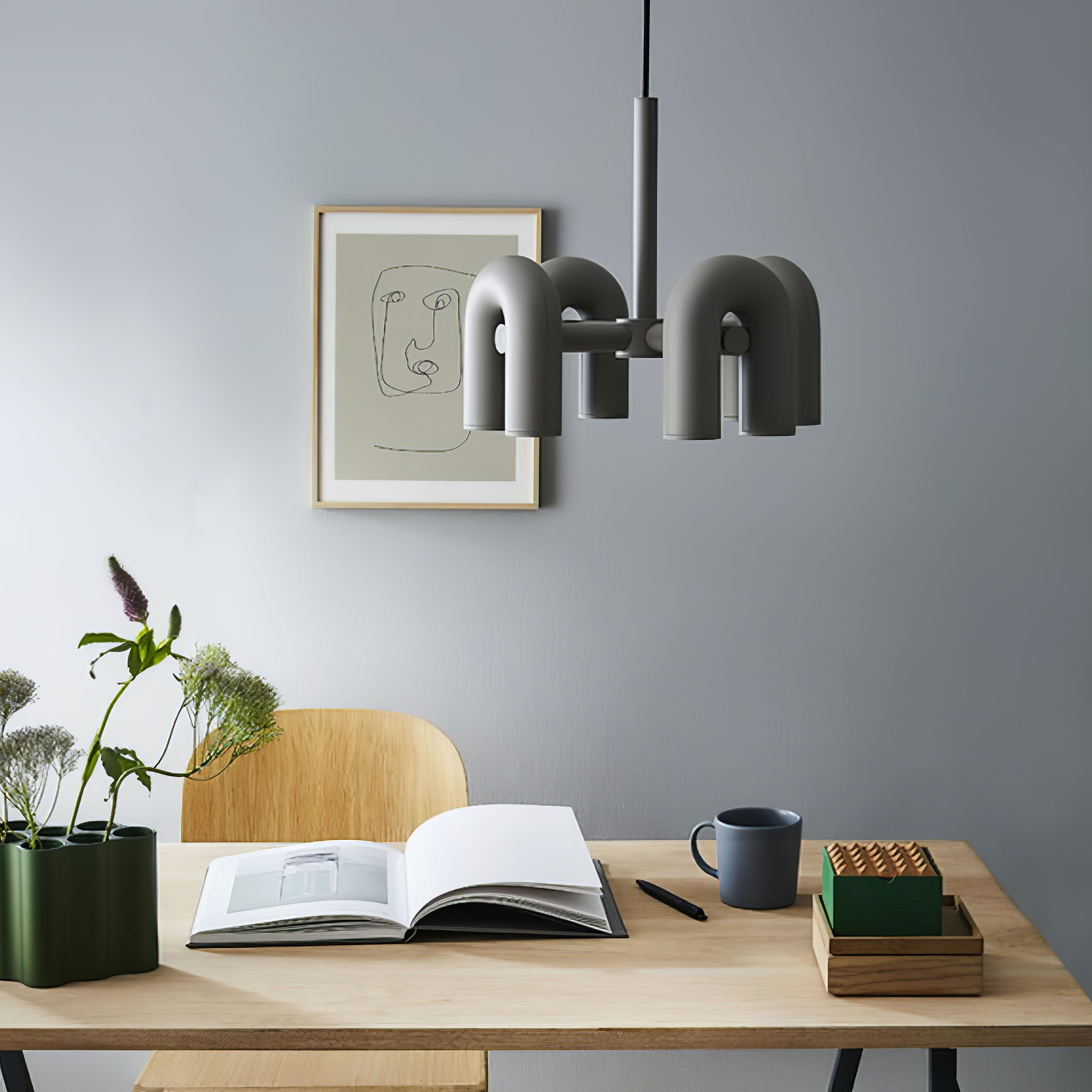 Cirkus Chandelier — Adjustable U-Shape Lighting Modules