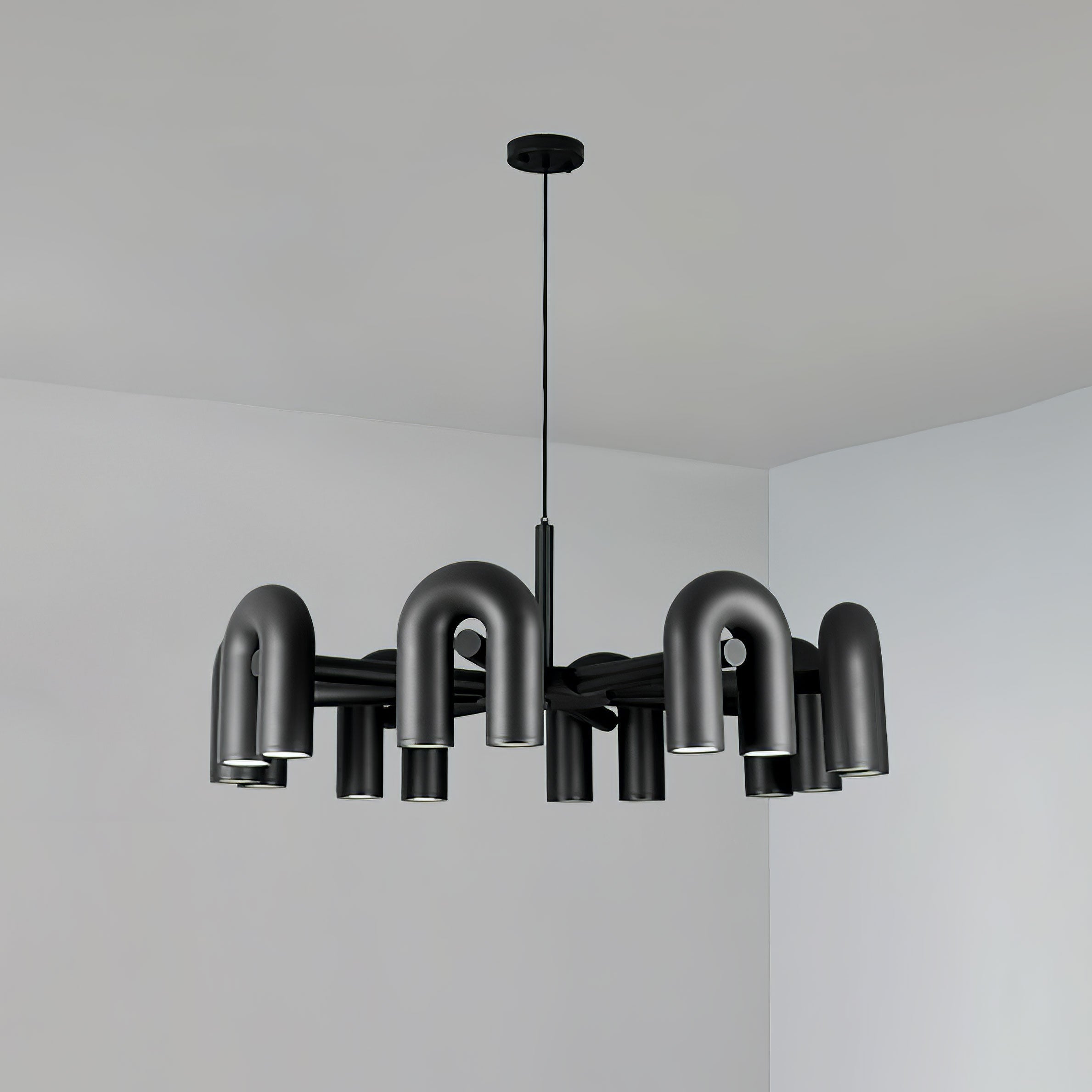 Cirkus Chandelier — Adjustable U-Shape Lighting Modules