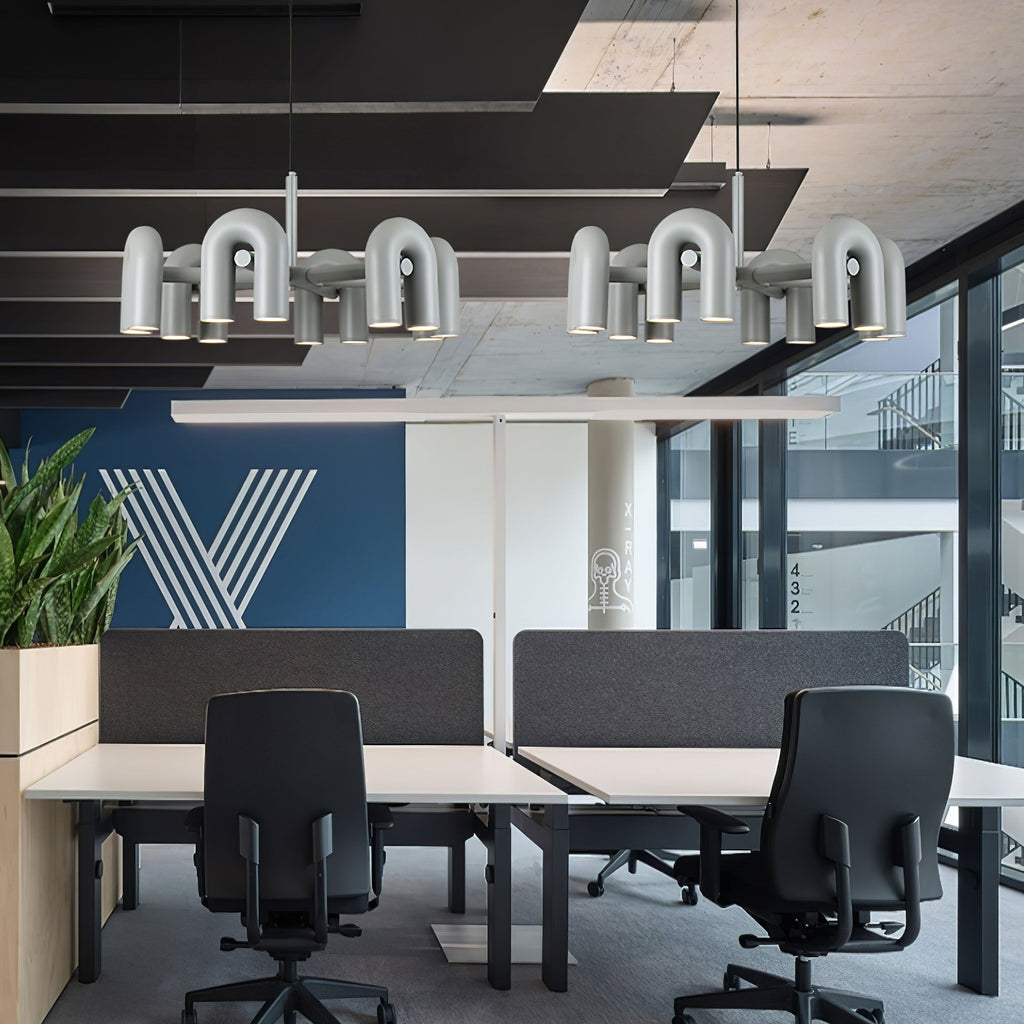 Cirkus Chandelier — Adjustable U-Shape Lighting Modules