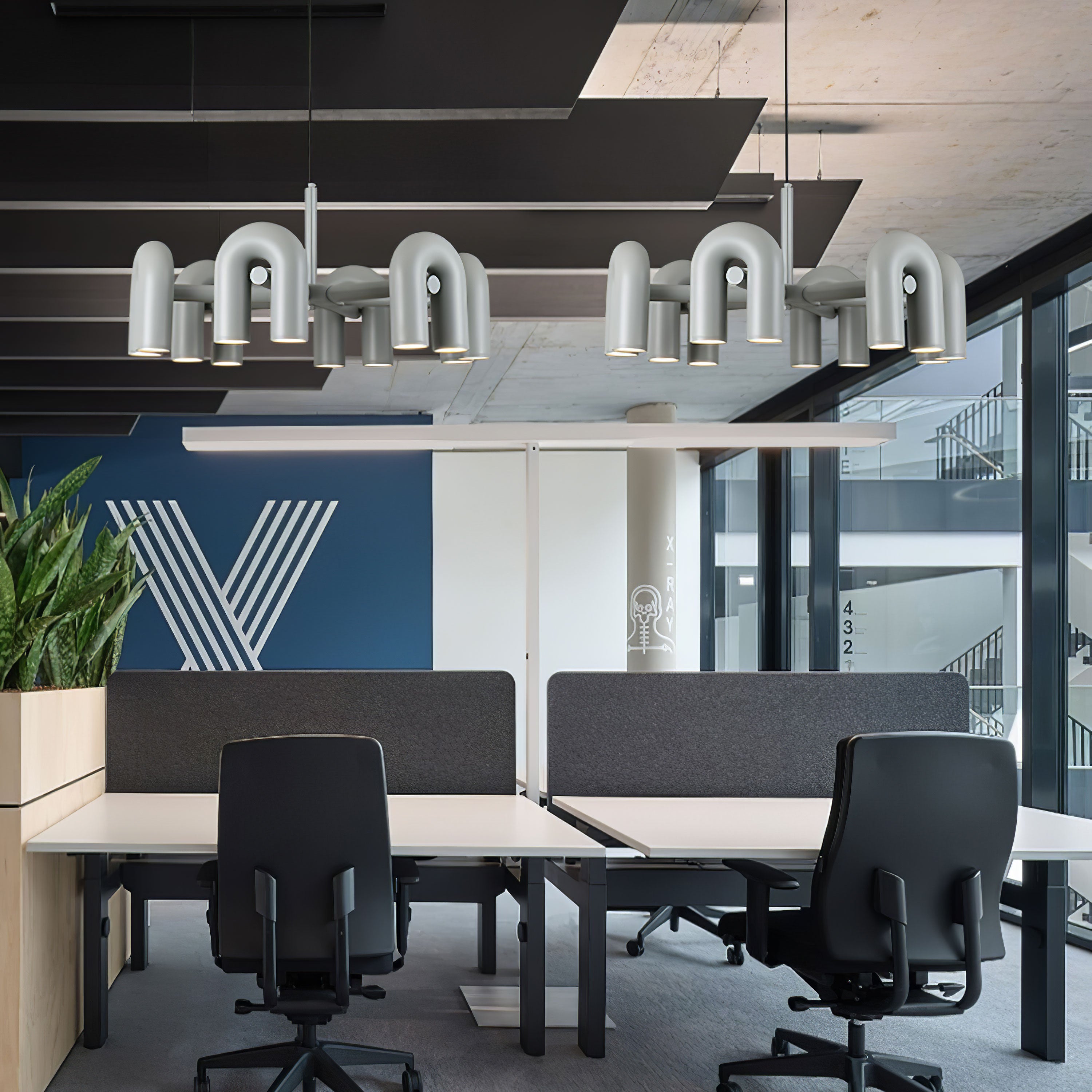 Cirkus Chandelier — Adjustable U-Shape Lighting Modules