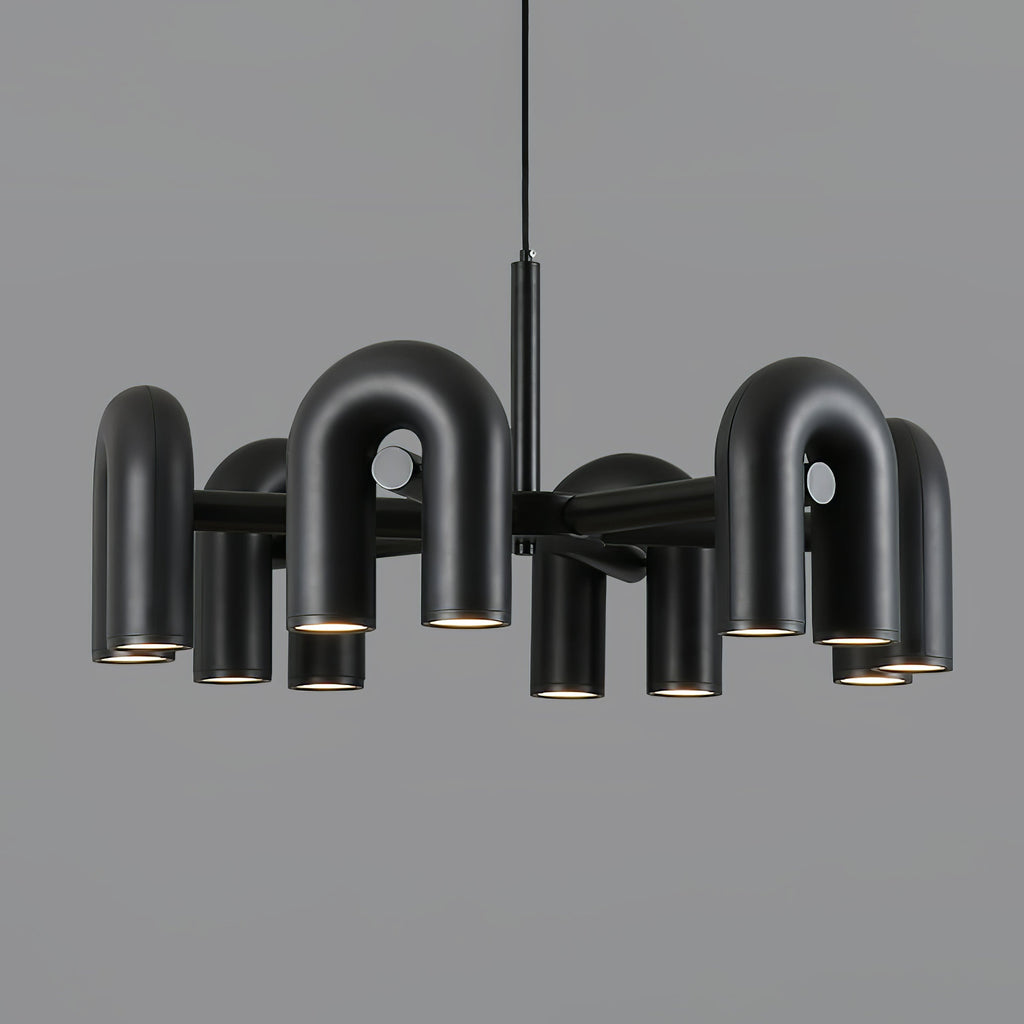 Cirkus Chandelier — Adjustable U-Shape Lighting Modules