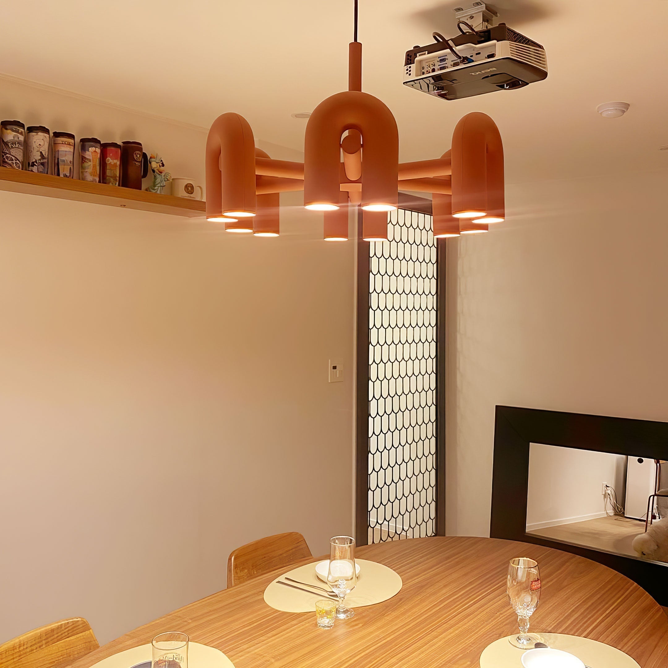 Cirkus Chandelier — Adjustable U-Shape Lighting Modules