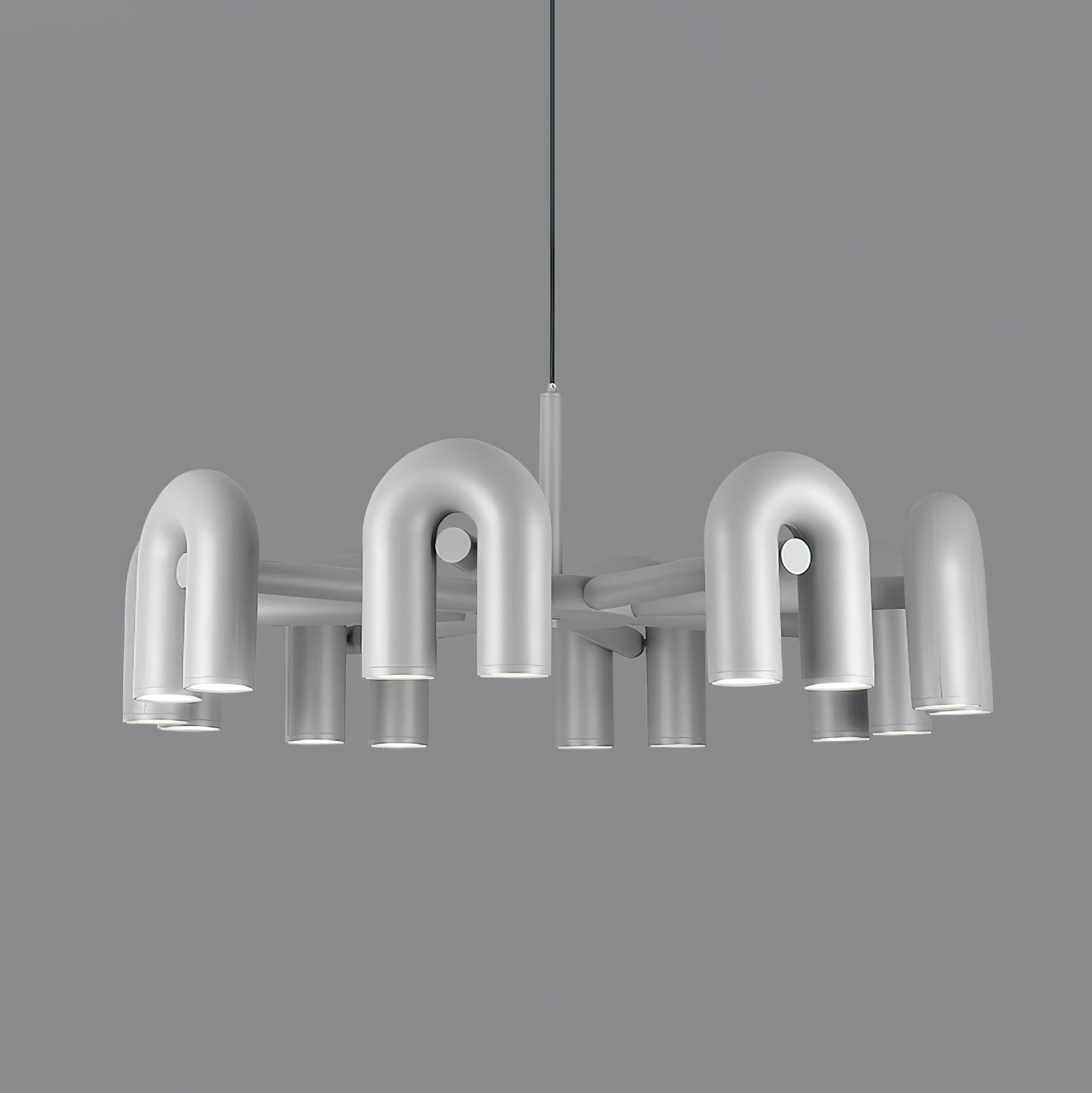Cirkus Chandelier — Adjustable U-Shape Lighting Modules