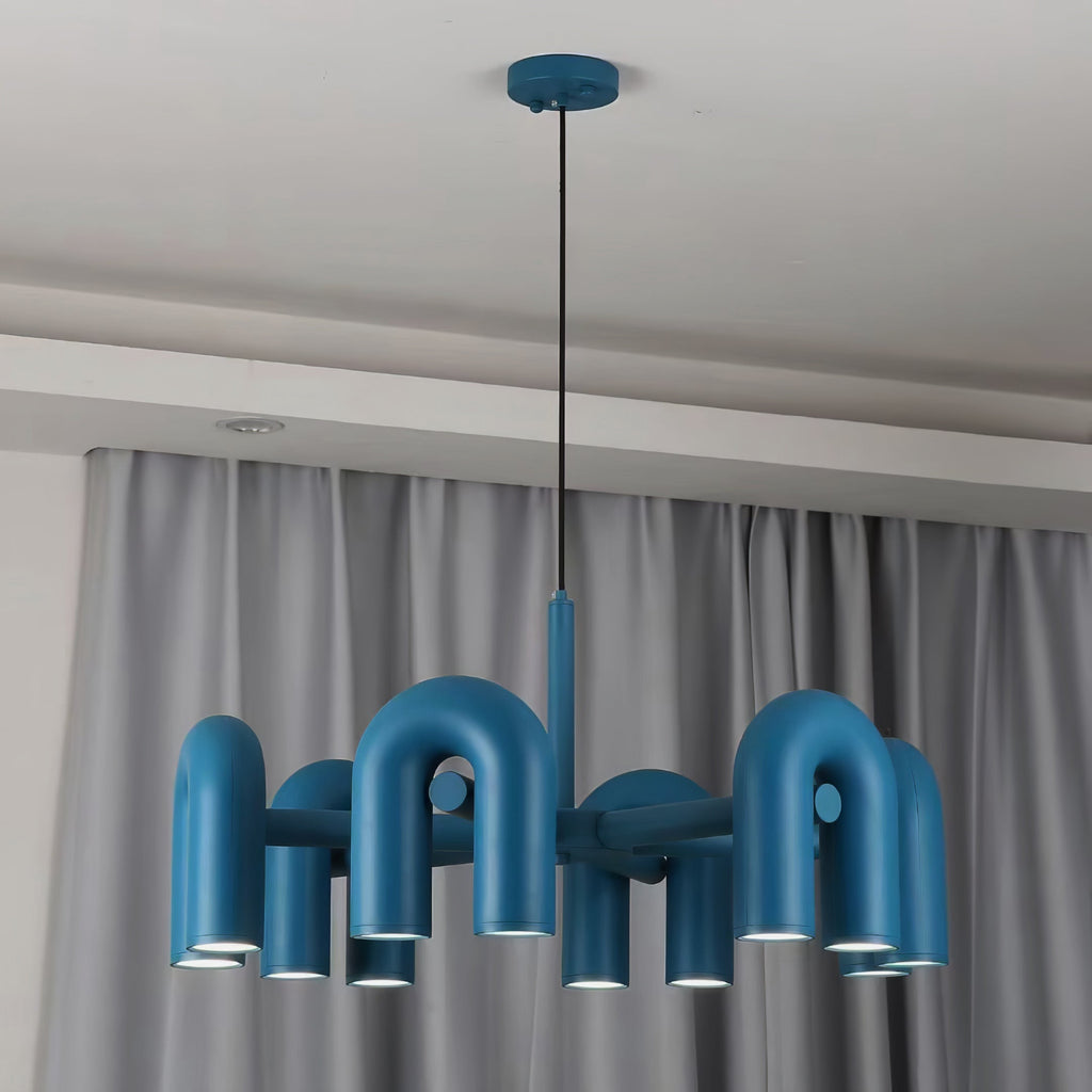 Cirkus Chandelier — Adjustable U-Shape Lighting Modules