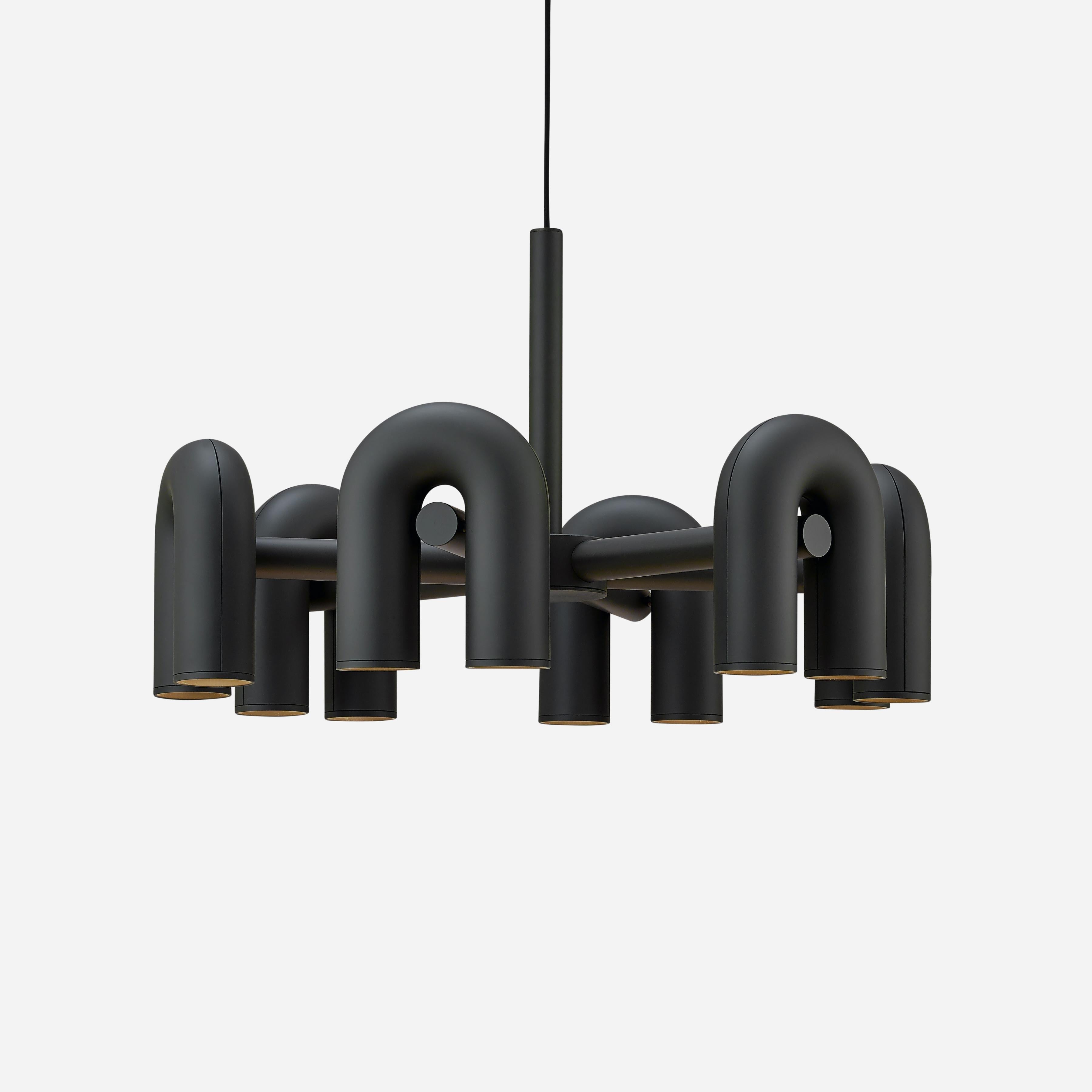 Cirkus Chandelier — Adjustable U-Shape Lighting Modules