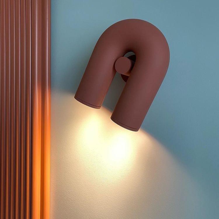 Cirkus Wall Lamp — Adjustable U-Shaped Module