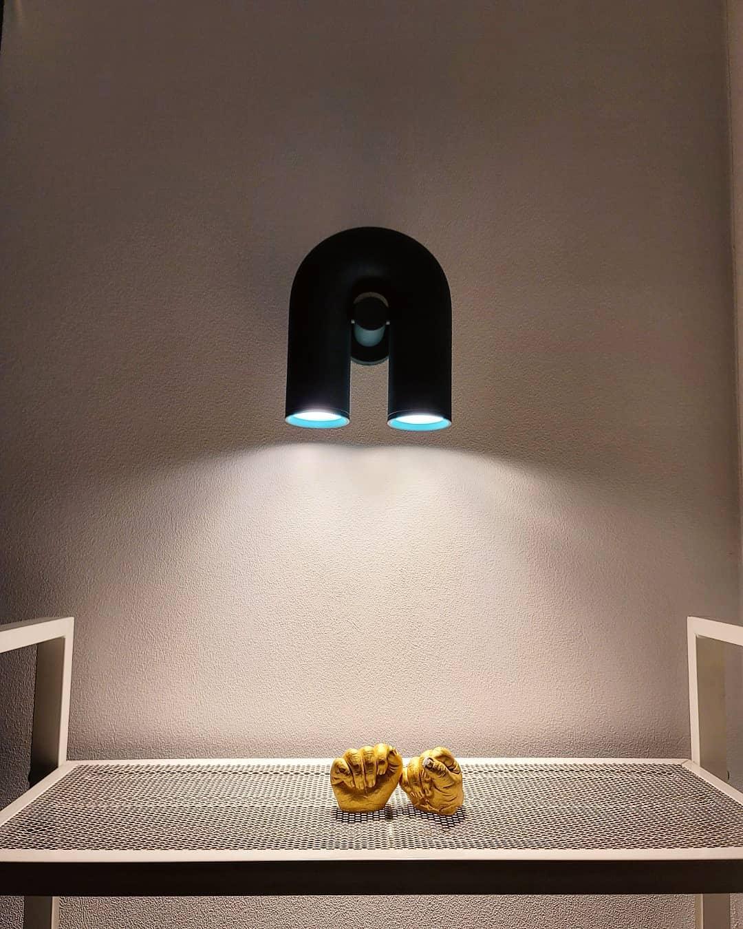 Cirkus Wall Lamp — Adjustable U-Shaped Module