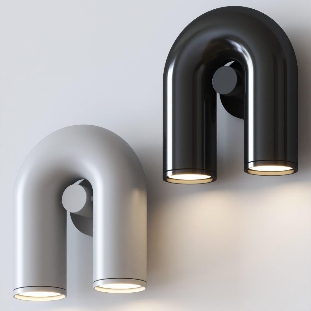 Cirkus Wall Lamp — Adjustable U-Shaped Module