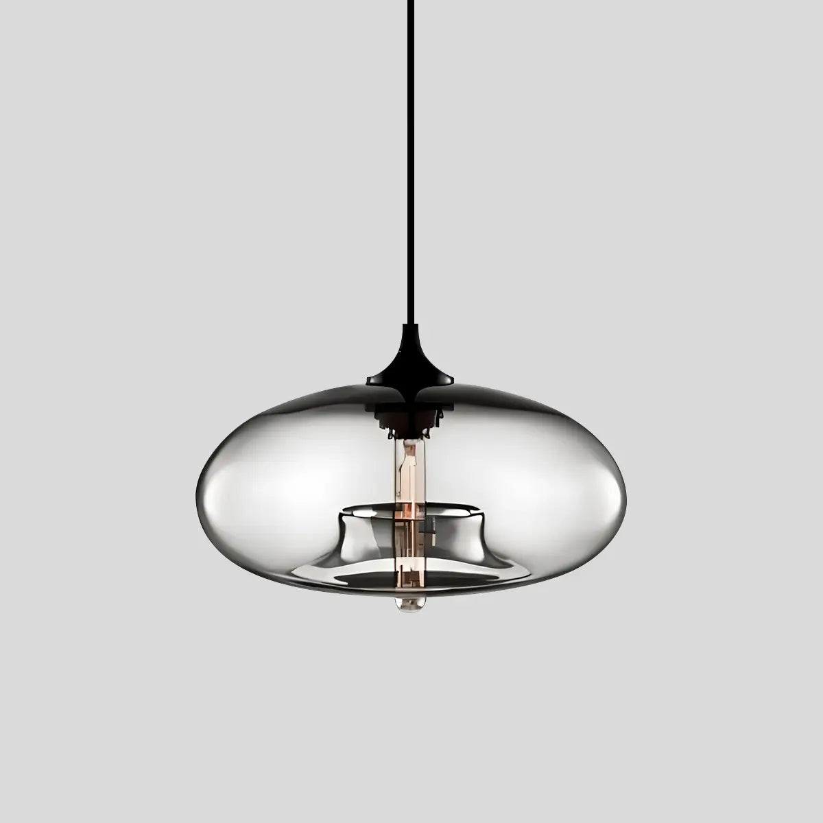 Lampu Gantung Kaca Berwarna-warni untuk Kawasan Makan - Orntli