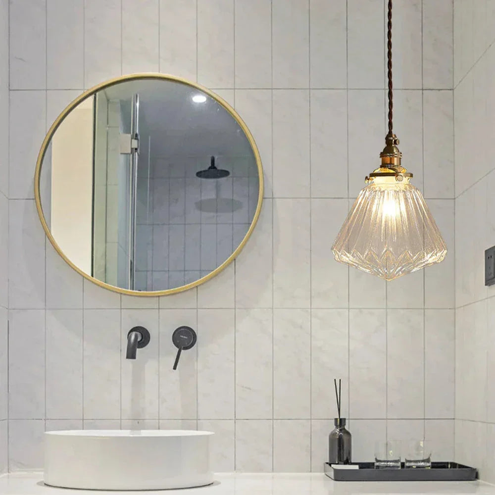 Arvenia Nordic Klar Glass LED Hengelampe for Moderne Spisestue