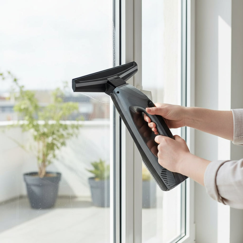 ClearVista Cordless Window Vacuum Cleaner For Streakless Windows Homeowners