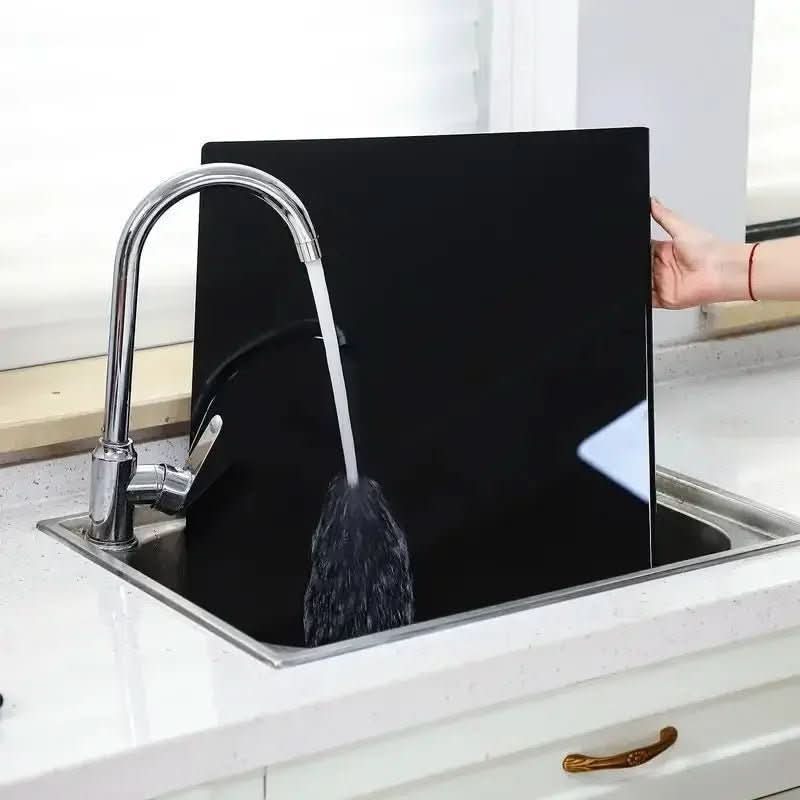 NovaBoard Acryl-Schneidebrett mit Schutzkante und robuster Oberfläche für Hobbyköche