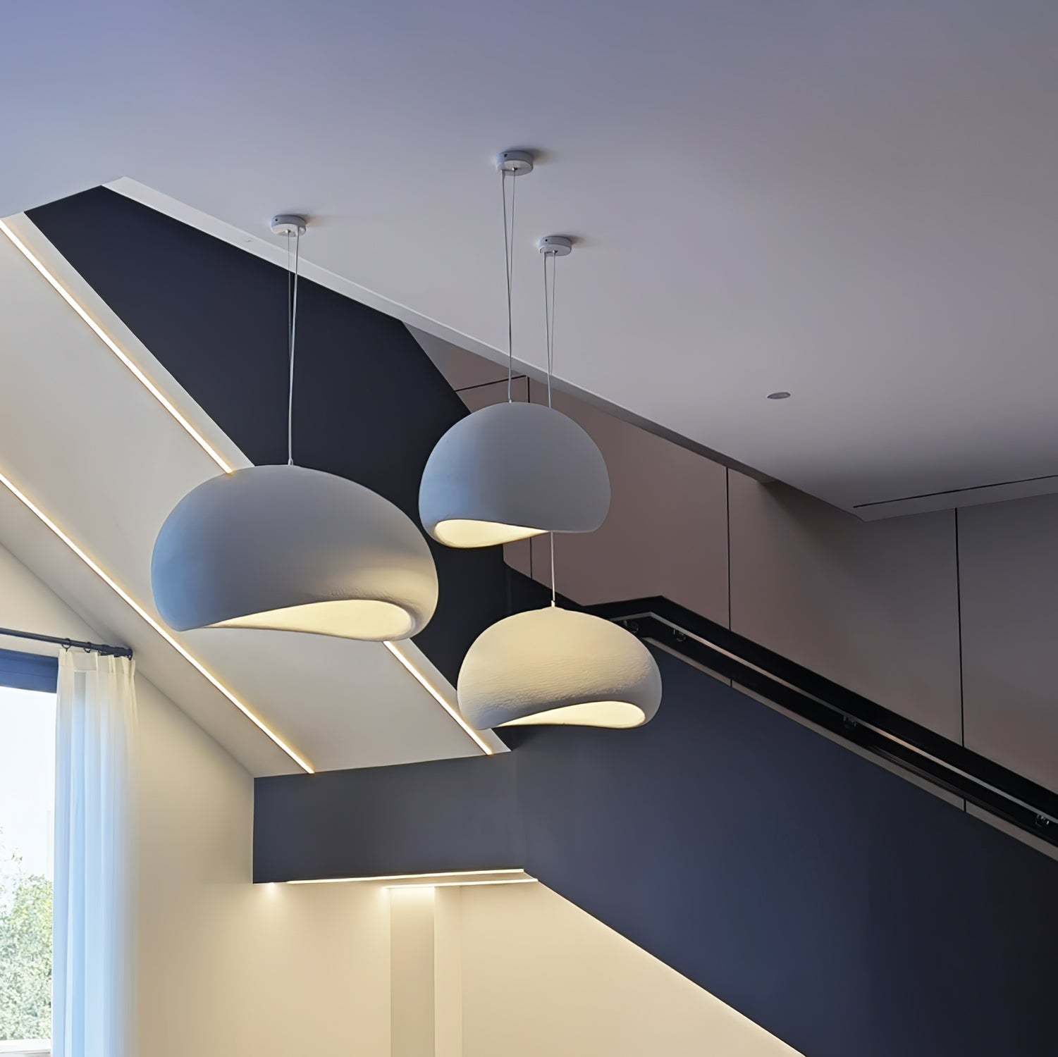 Lampada a sospensione Nubia Cloud — Sfera diffusa