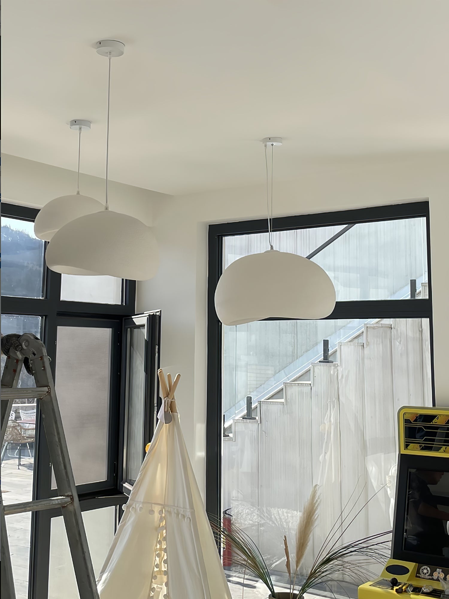 Lampada a sospensione Nubia Cloud — Sfera diffusa
