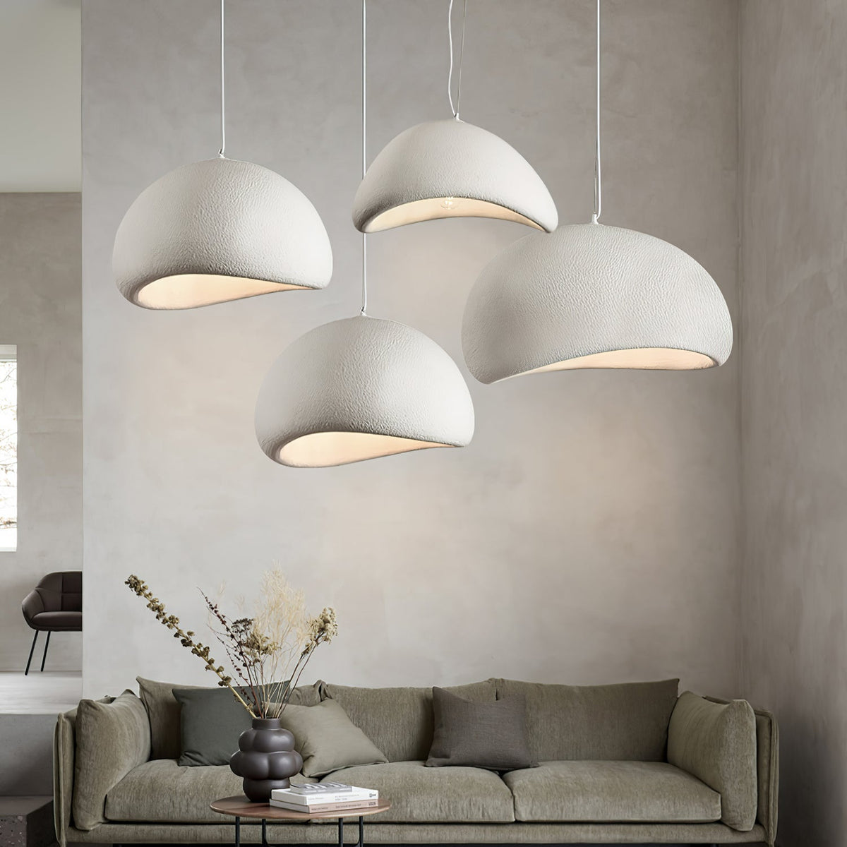 Lampada a sospensione Nubia Cloud — Sfera diffusa