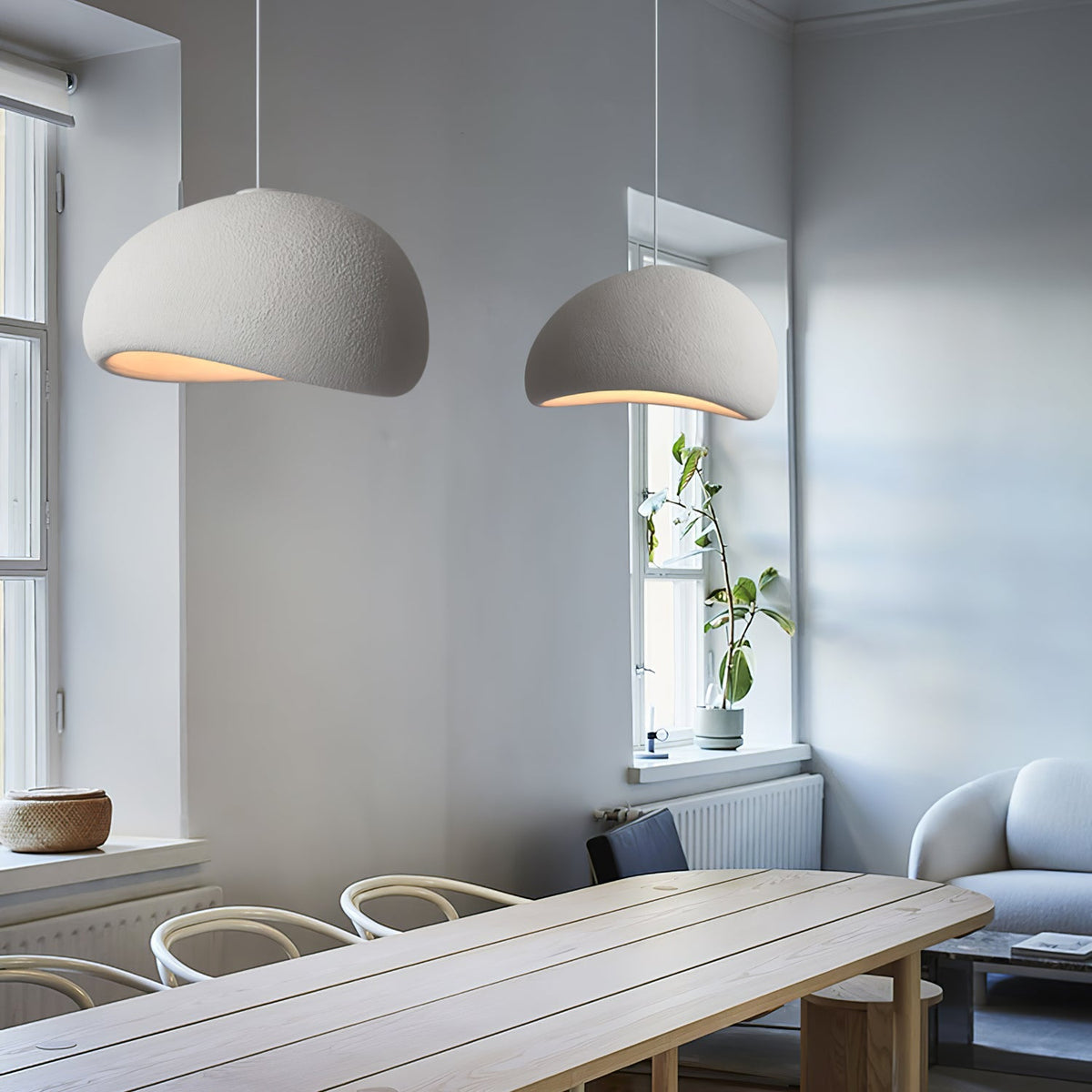 Lampada a sospensione Nubia Cloud — Sfera diffusa