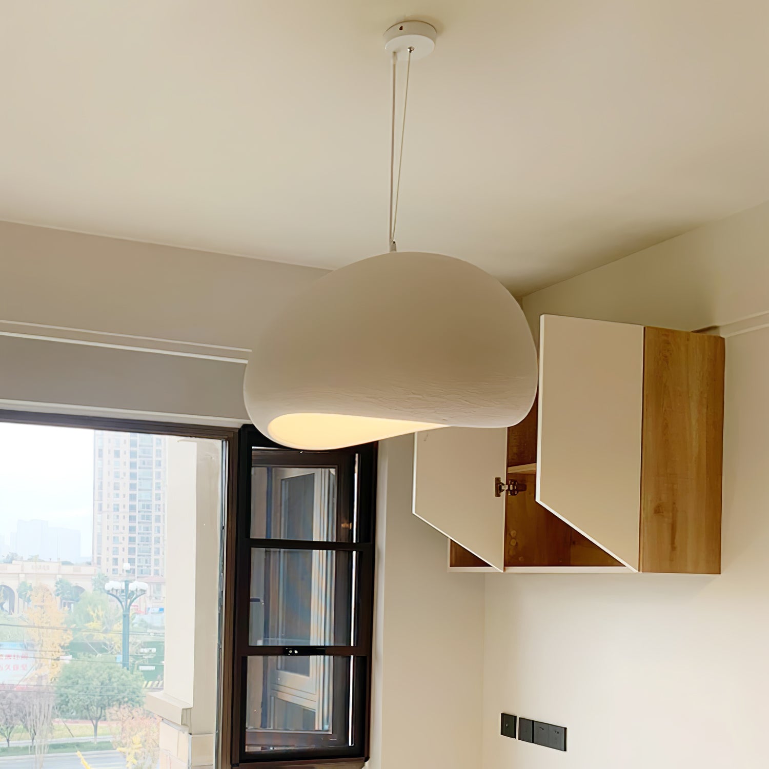 Lampada a sospensione Nubia Cloud — Sfera diffusa