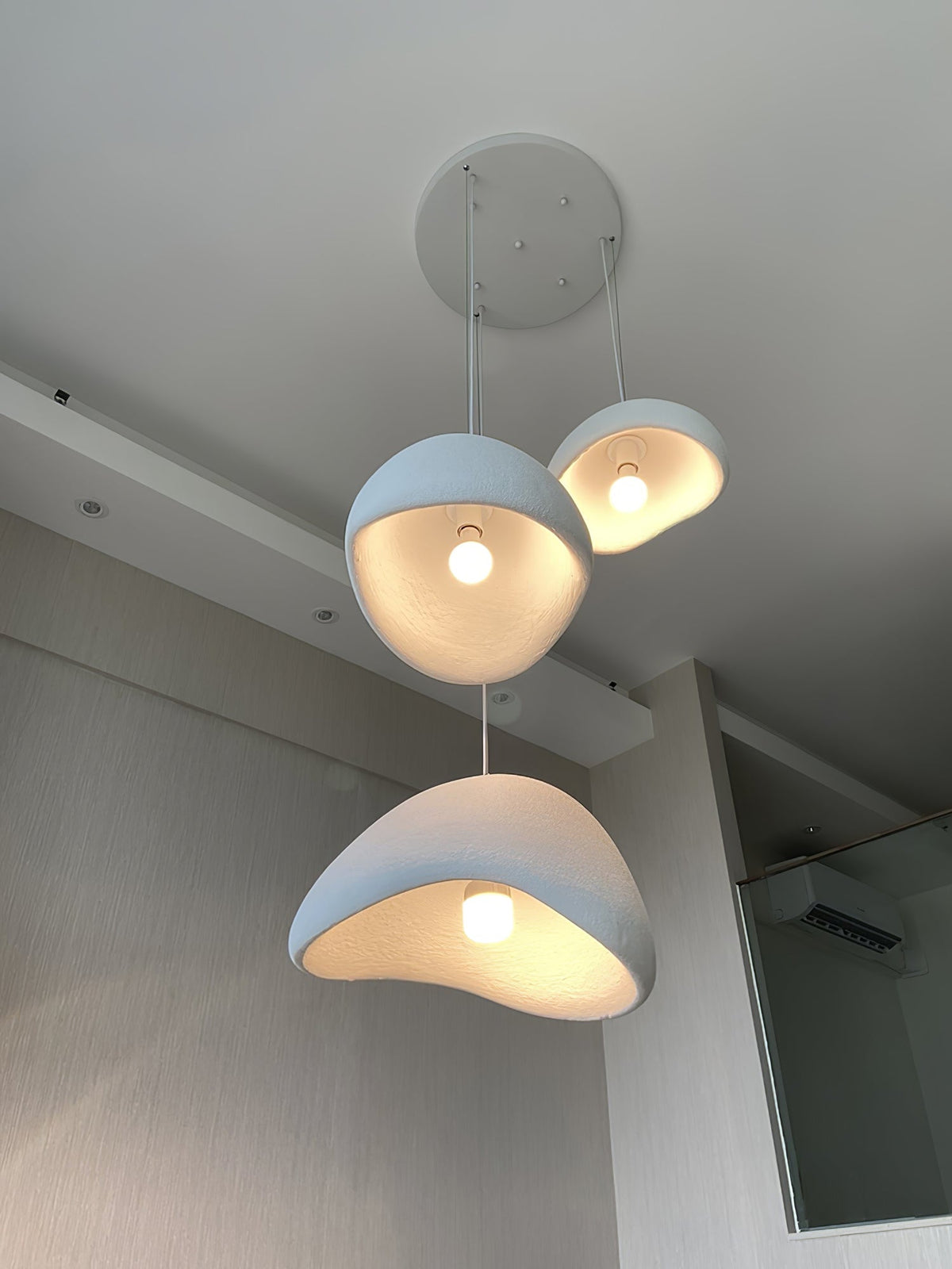 Lampada a sospensione Nubia Cloud — Sfera diffusa