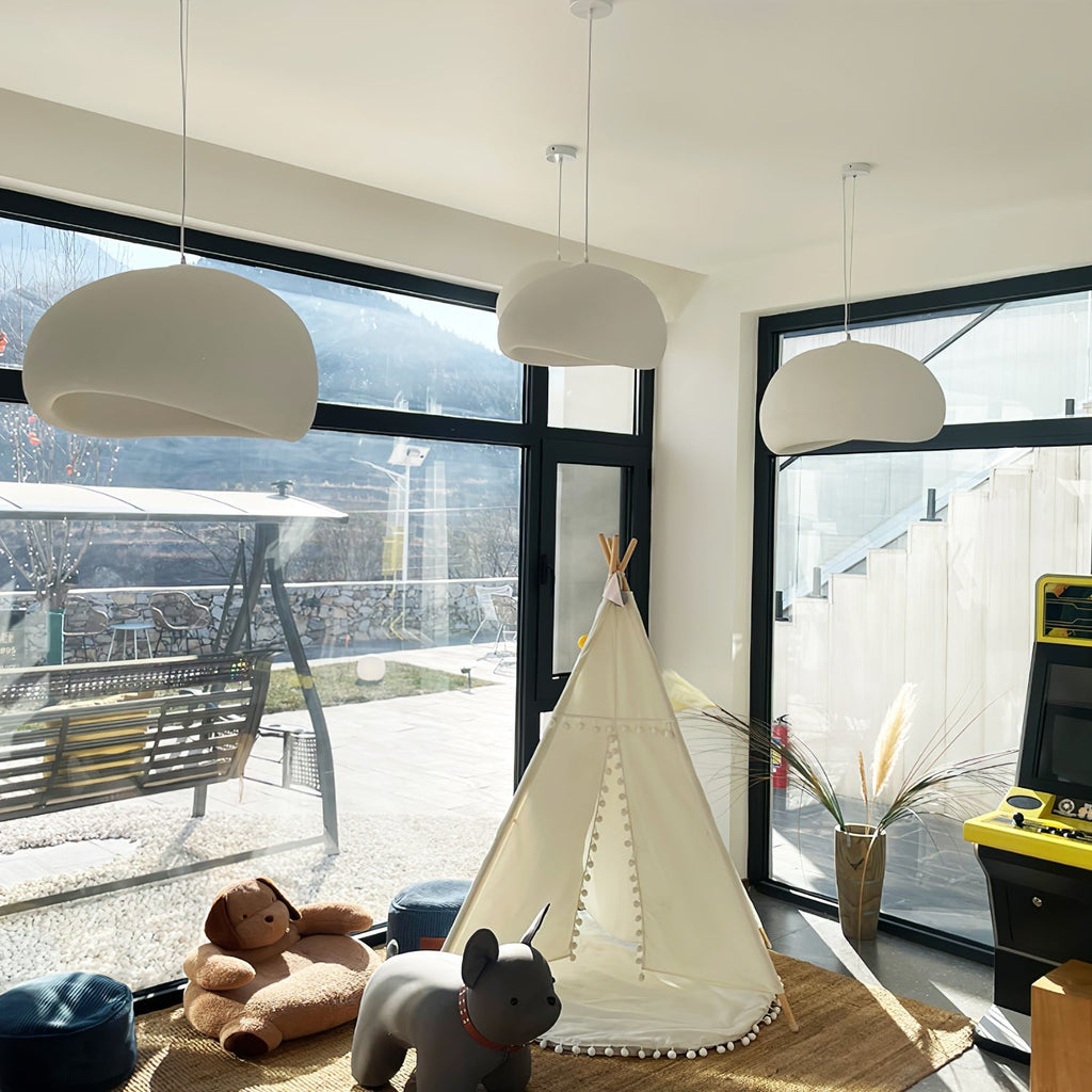 Lampada a sospensione Nubia Cloud — Sfera diffusa