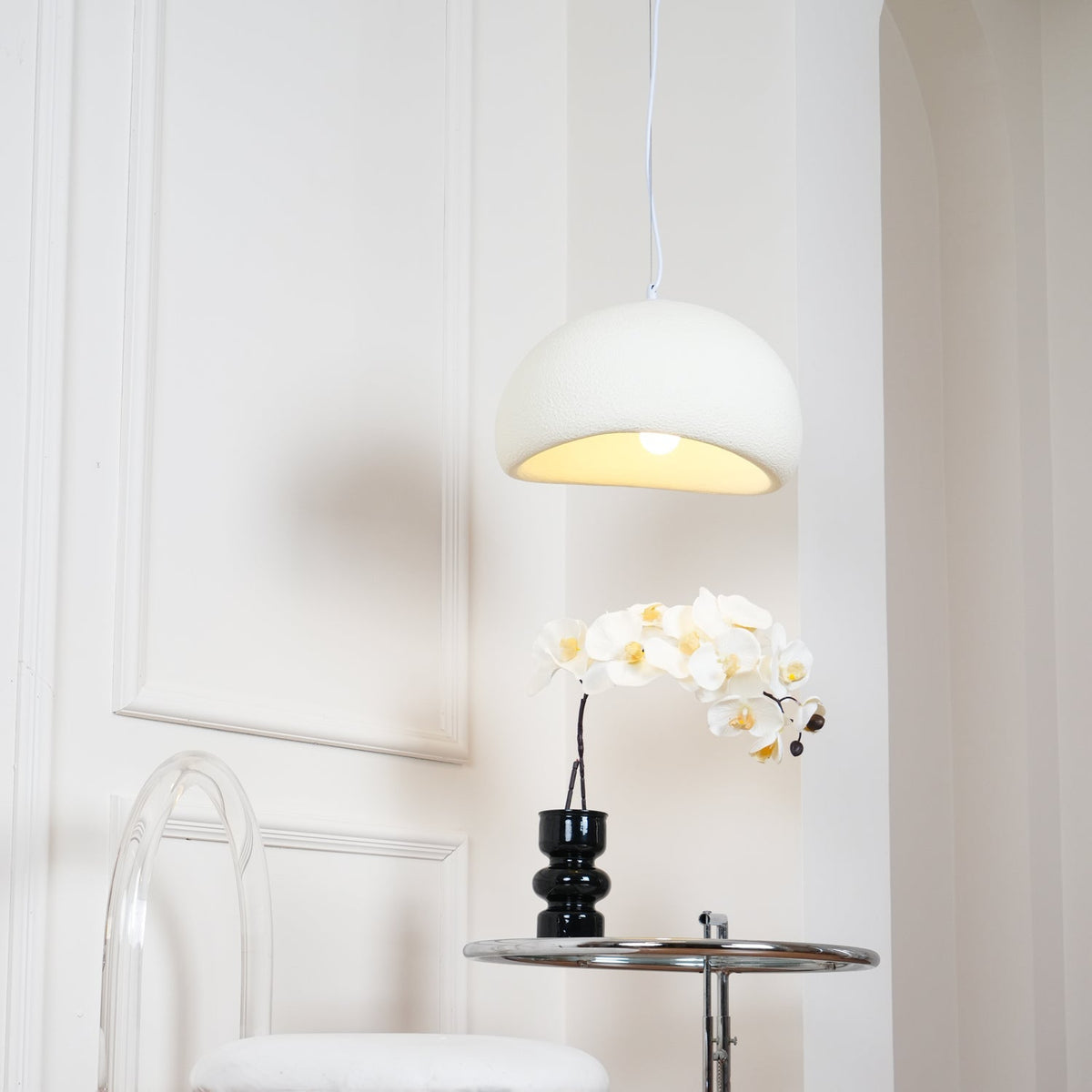Lampada a sospensione Nubia Cloud — Sfera diffusa
