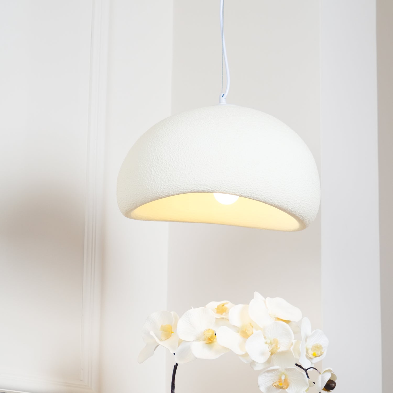 Lampada a sospensione Nubia Cloud — Sfera diffusa