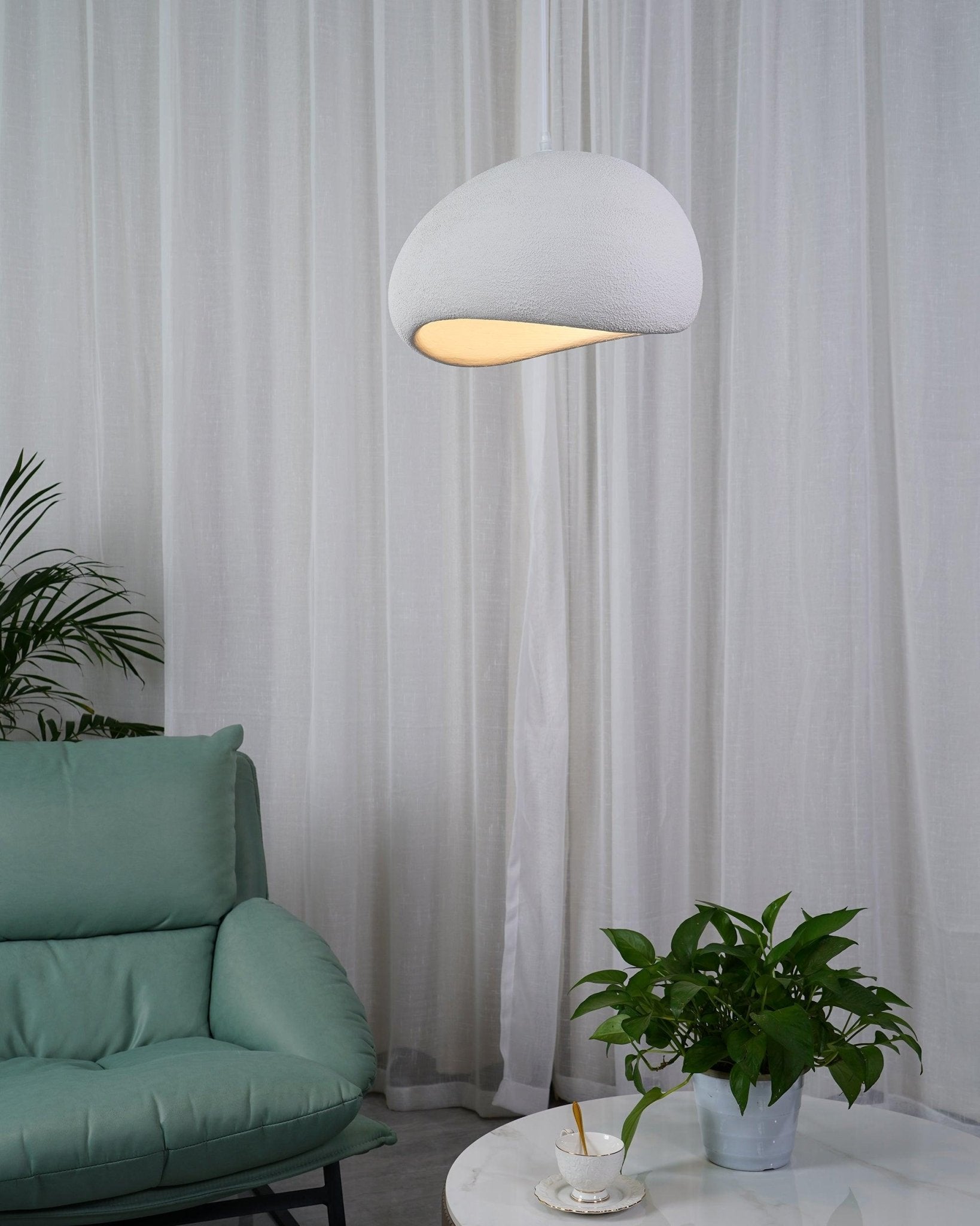 Aethera Cloud-pendellampa — skulptural sfärdesign