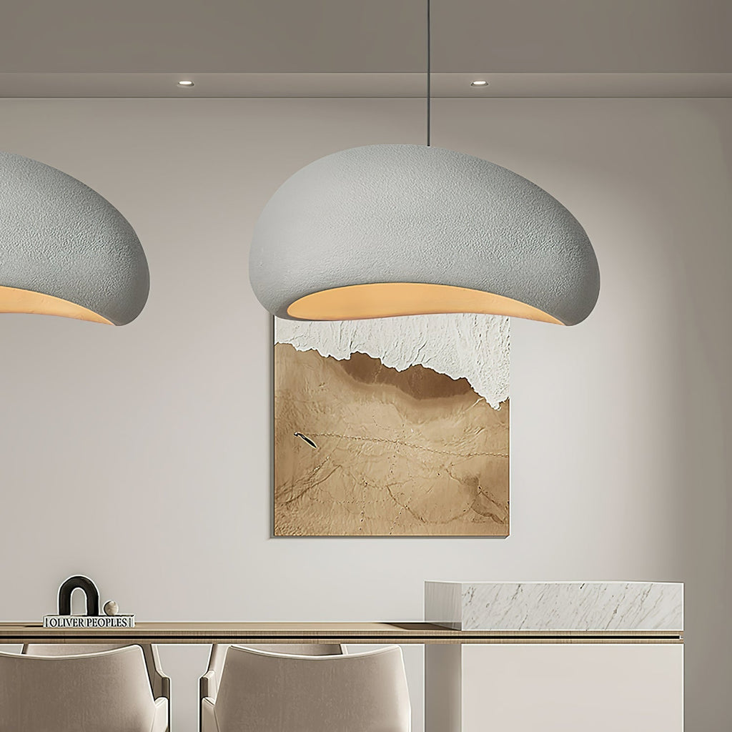 Aethera Cloud-pendellampa — skulptural sfärdesign