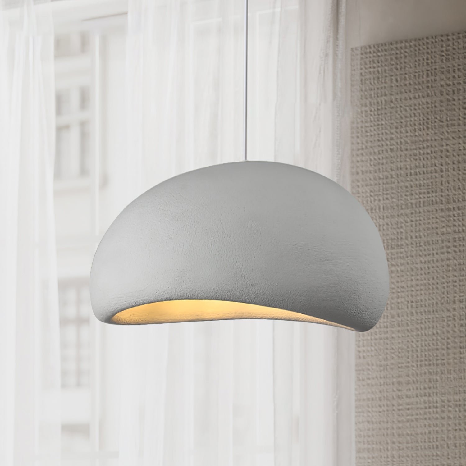 Aethera Cloud-pendellampa — skulptural sfärdesign