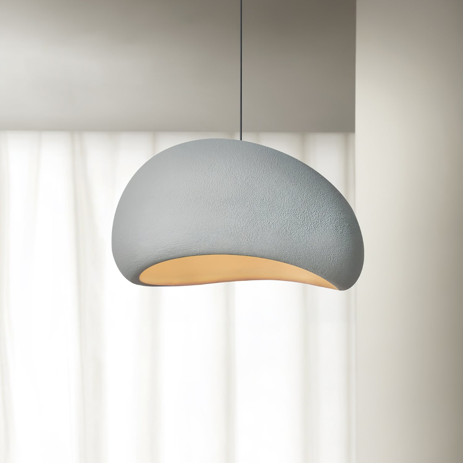 Aethera Cloud-pendellampa — skulptural sfärdesign