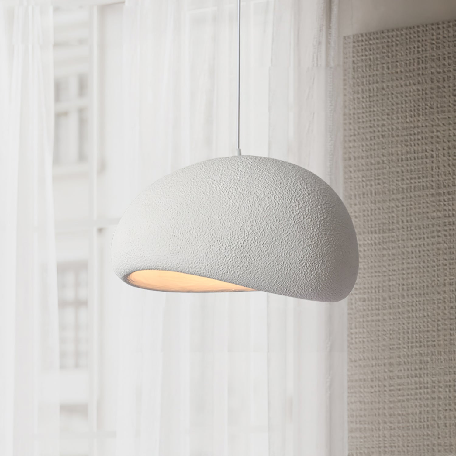 Aethera Cloud-pendellampa — skulptural sfärdesign