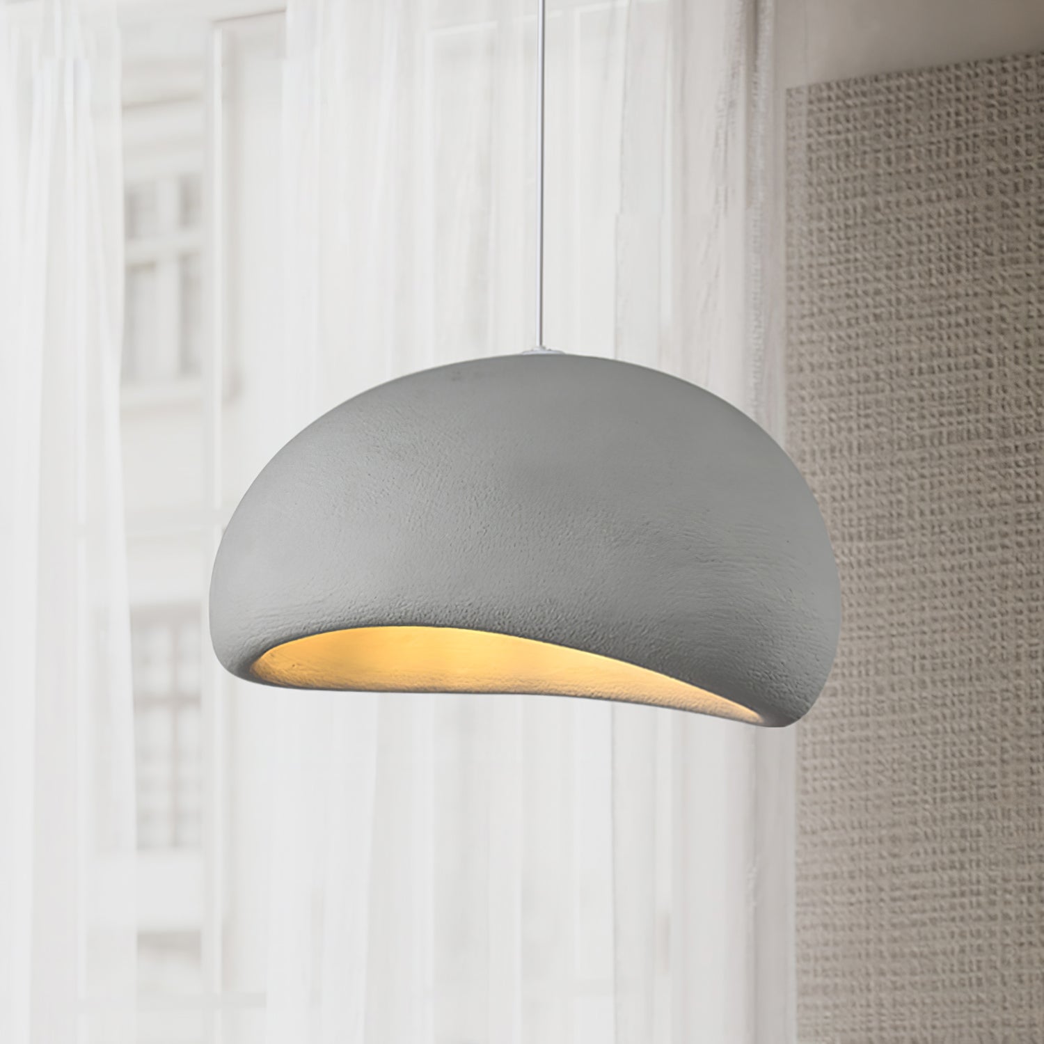 Aethera Cloud-pendellampa — skulptural sfärdesign
