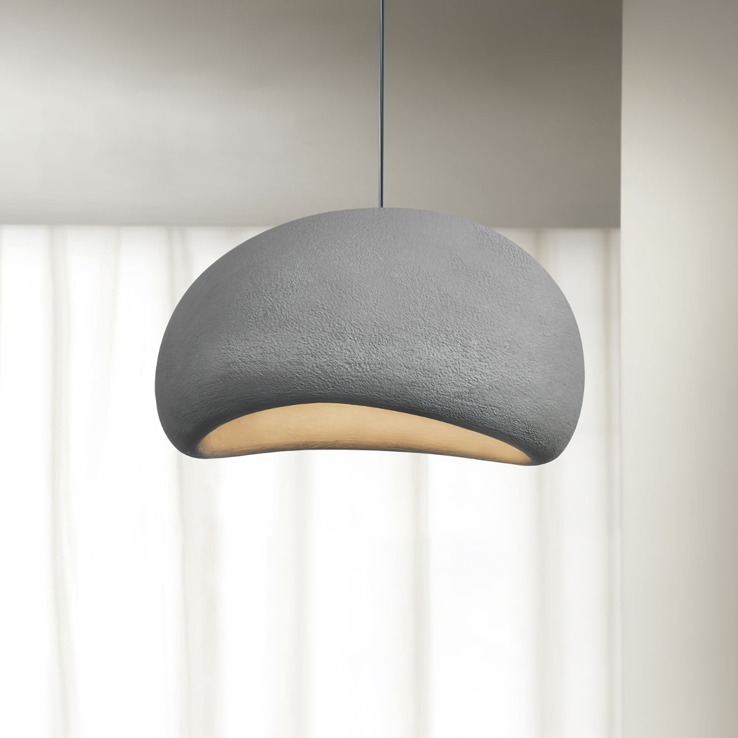 Aethera Cloud-pendellampa — skulptural sfärdesign