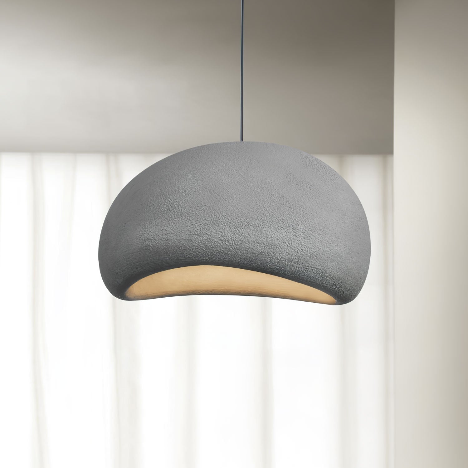 Aethera Cloud-pendellampa — skulptural sfärdesign