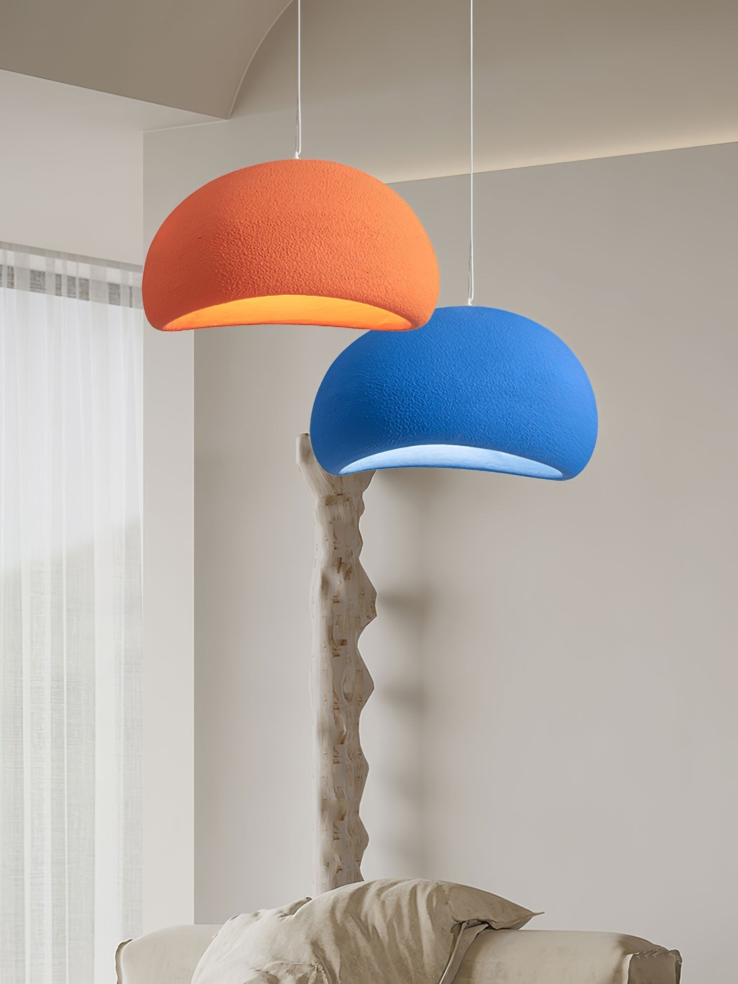 Aethera Cloud-pendellampa — skulptural sfärdesign