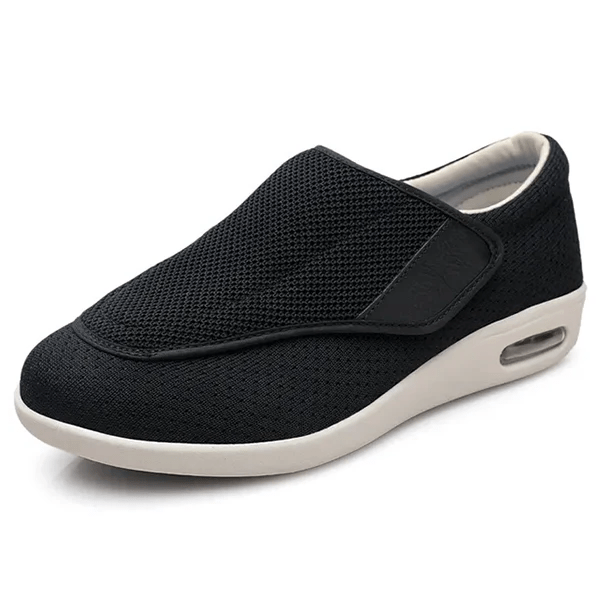 Cushioned Wide-Fit Shoes Designed for Sensitive and Swollen Feet