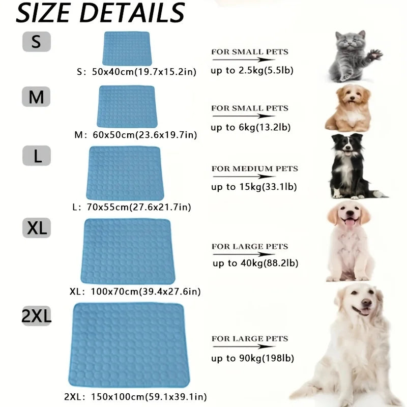 Ekstra Büyük Soğutmalı Köpek ve Kedi Yatağı