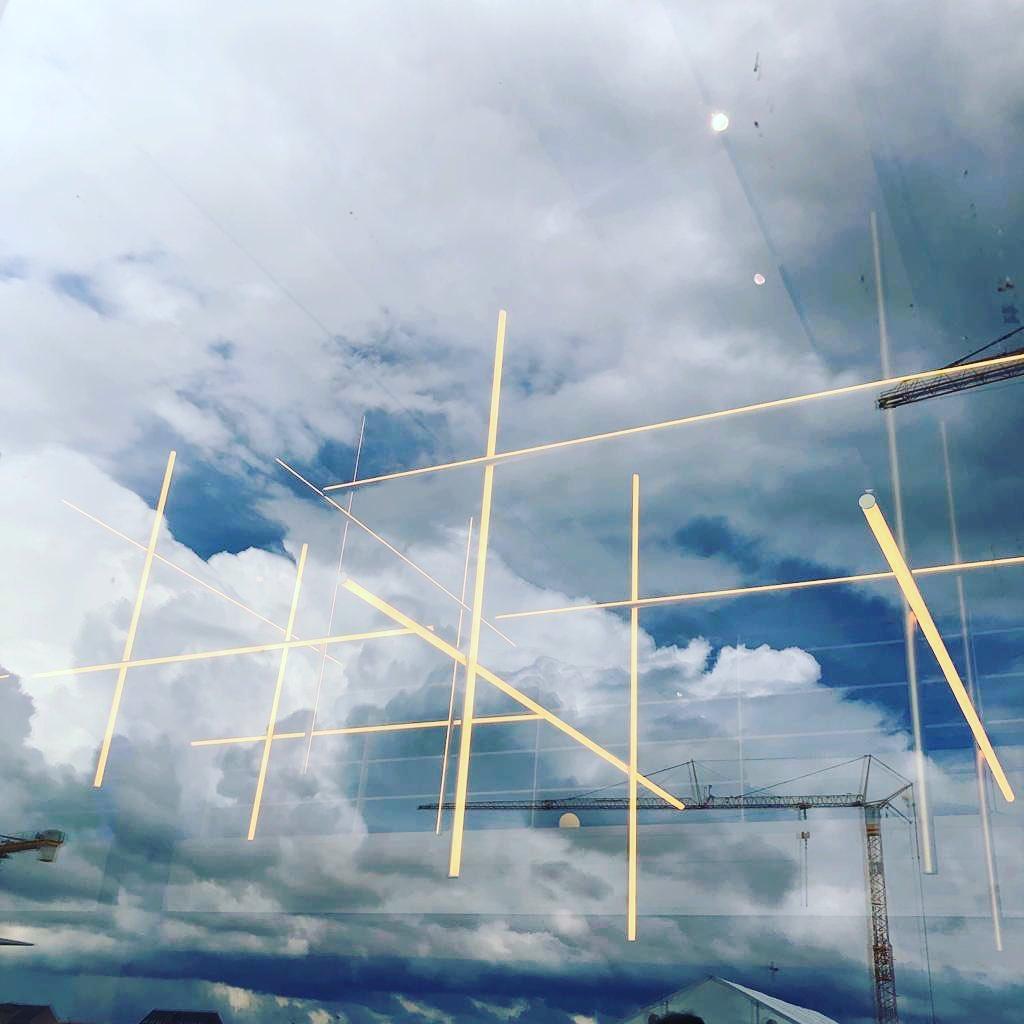 Gridline Doğrusal Avize — Modüler Izgara