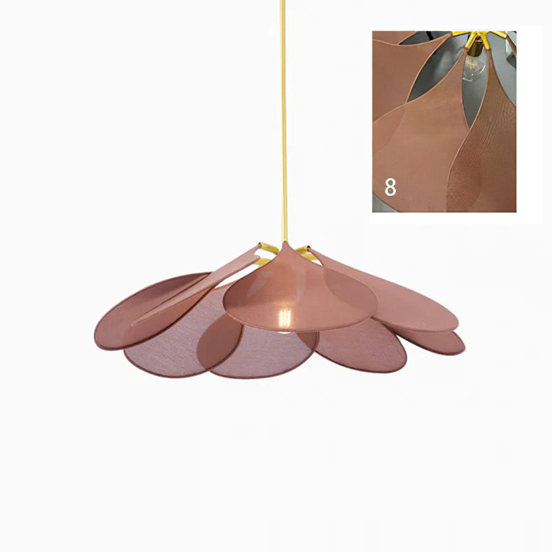 Precieuse-Petals-Pendelleuchte – Tropfenform, hängender Diffusor