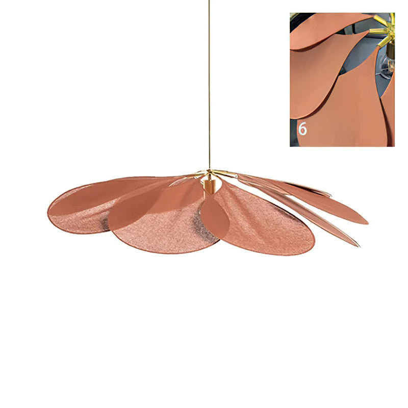 Precieuse-Petals-Pendelleuchte – Tropfenform, hängender Diffusor