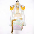 Holografisches Bühnenauftritt-Outfit-Set