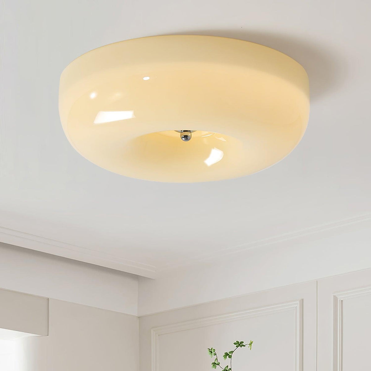 Afralia Glas-Wirbel-Deckenleuchte — Modernes minimalistisches Design