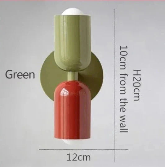 Lunera | Aplica de perete elegantă pentru interior cu iluminare ambientală moale | Orntli