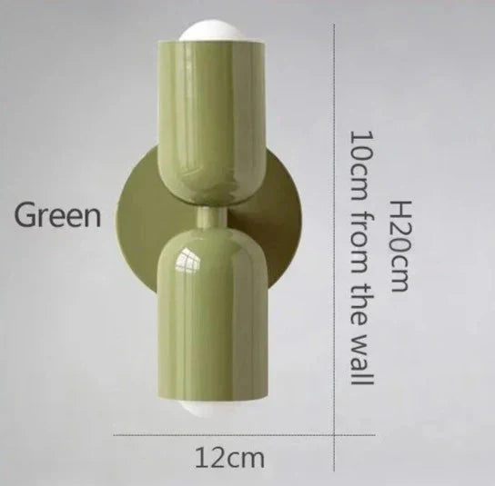 Lunera | Aplica de perete elegantă pentru interior cu iluminare ambientală moale | Orntli