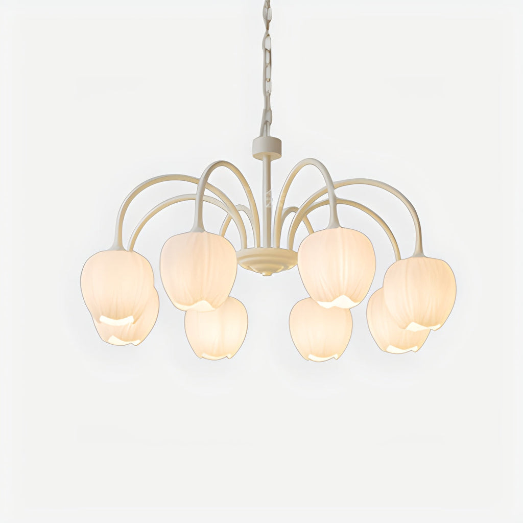 מנורת תלייה תלתן רומנטית צרפתית - Orntli