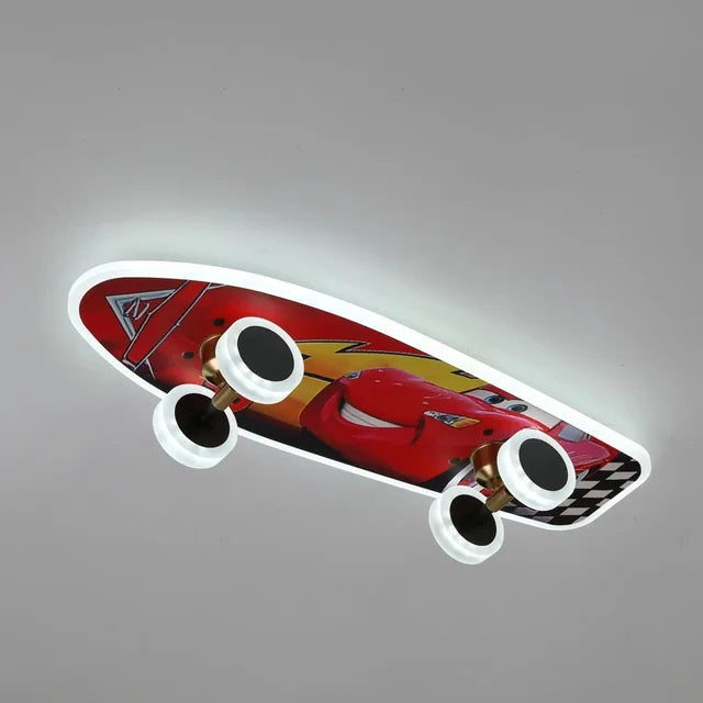 AuroraBoard Kids Night Light Skateboard Lamp For Bedroom