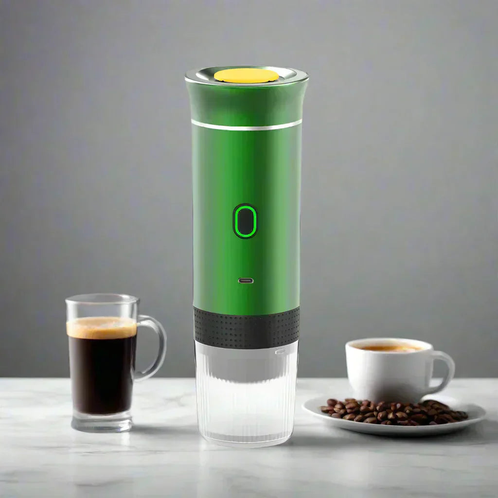 Machine à espresso portable 3-en-1 - Cafetière rechargeable par USB pour bureau et camping