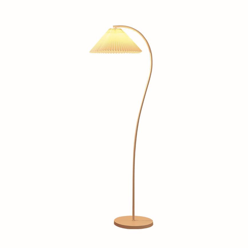 Crescini weiche, plissierte Stehlampe