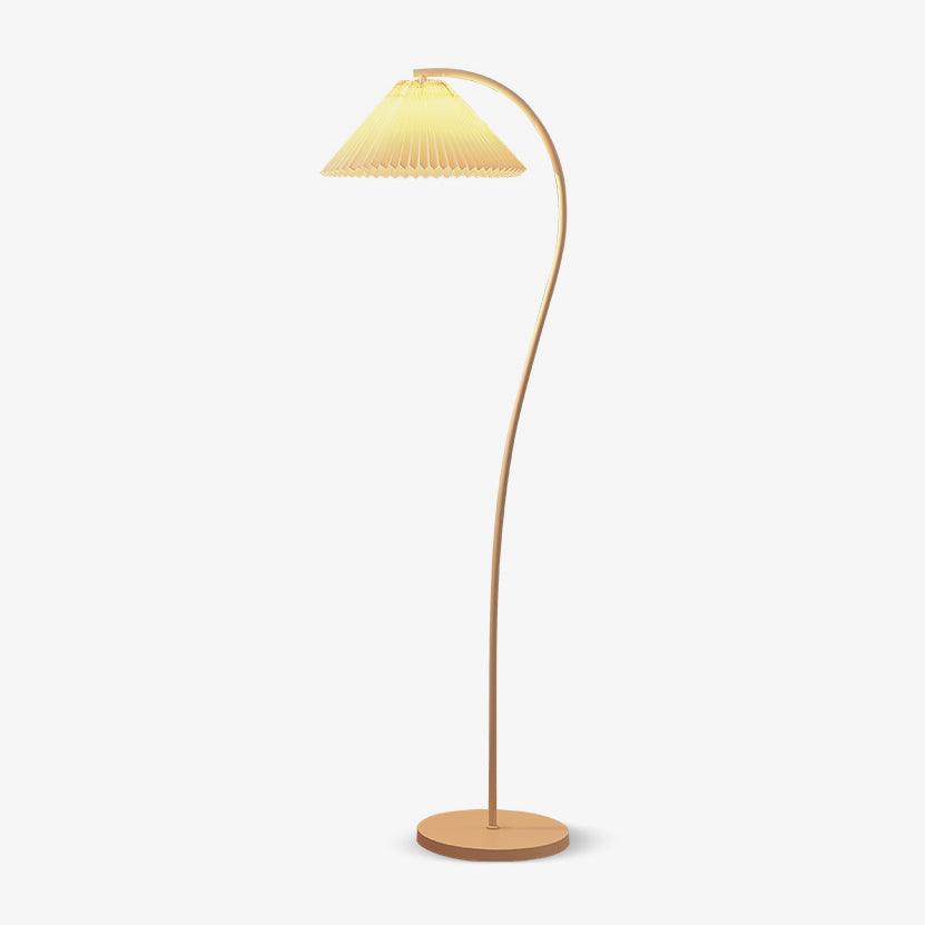 Crescini weiche, plissierte Stehlampe