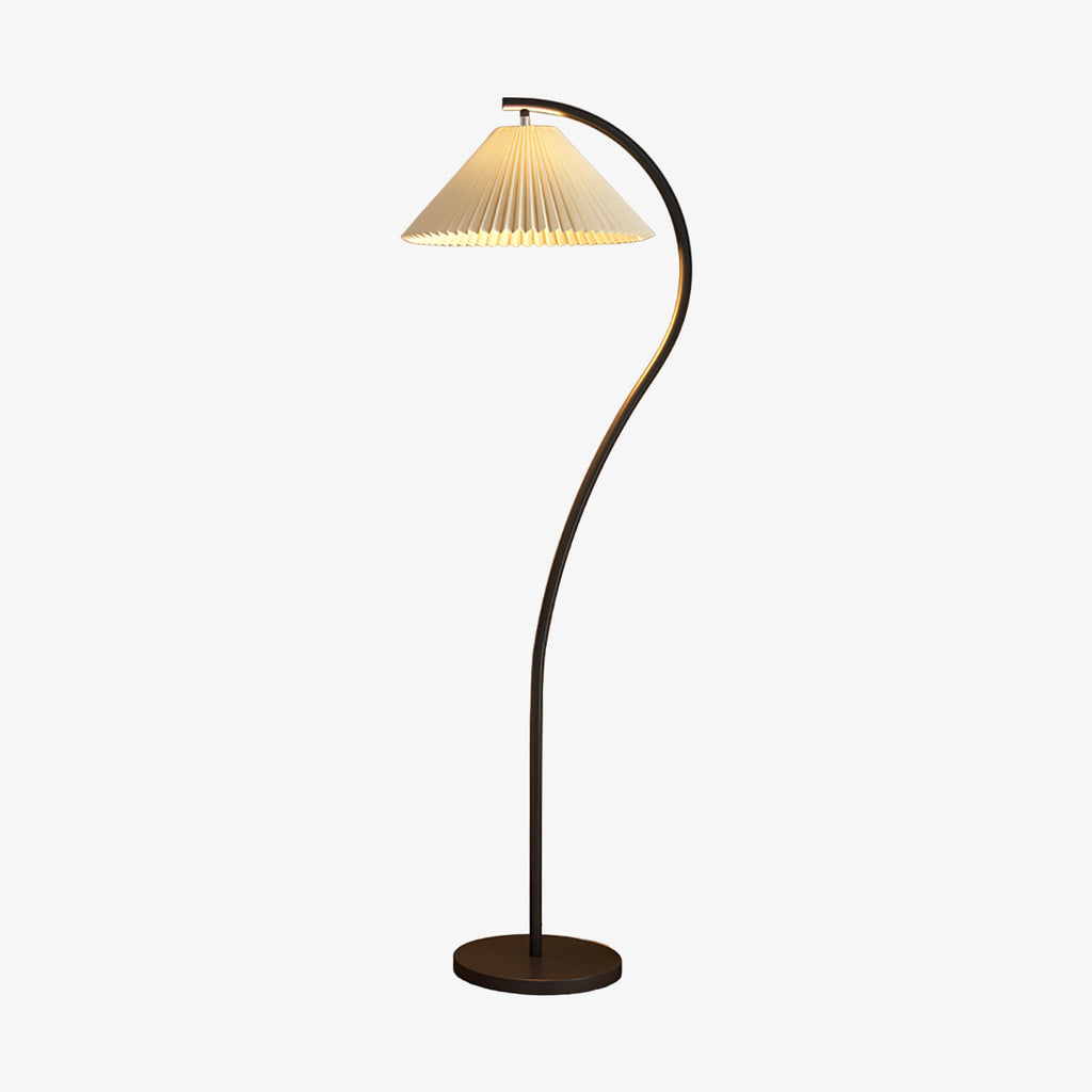 Crescini Pleated Floor Lamp - Vakkerlight